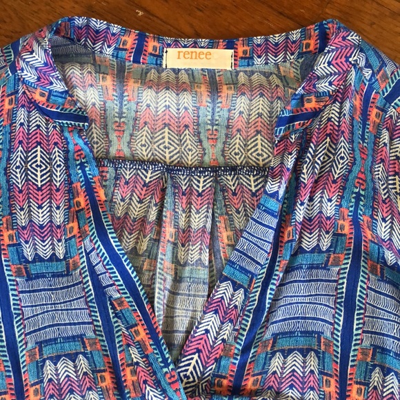 Cute printed blouse - Picture 3 of 3